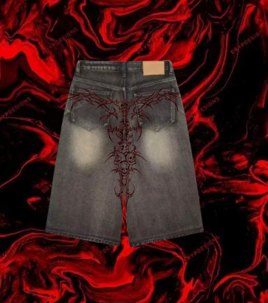 Black Charcoal Cyberpunk Animated Shorts