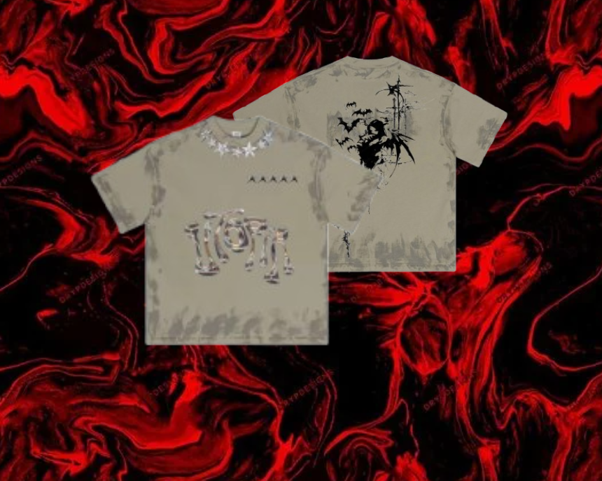 light mud Y2K UTOPIA T-shirt 5STAR