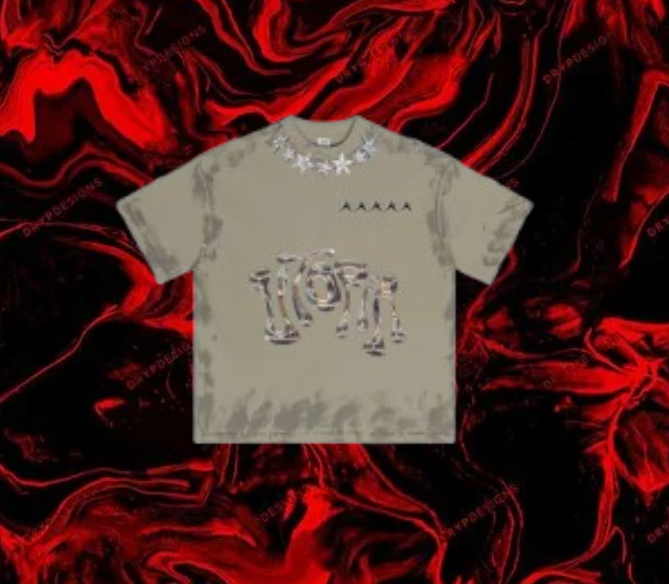 light mud Y2K UTOPIA T-shirt 5STAR
